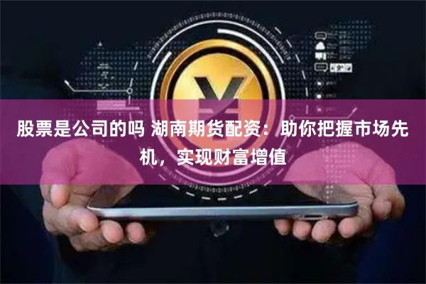 股票是公司的吗 湖南期货配资：助你把握市场先机，实现财富增值