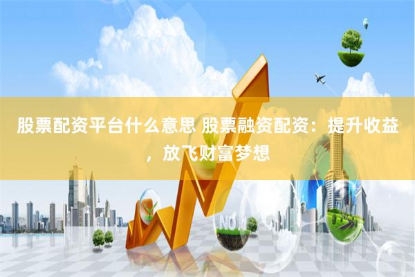 股票配资平台什么意思 股票融资配资：提升收益，放飞财富梦想